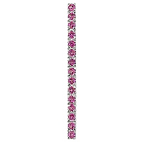 Pink sapphire white gold designer pendant