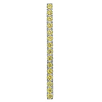 Yellow sapphire white gold designer pendant