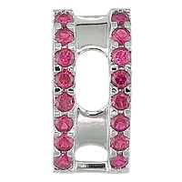 Ruby white gold designer pendant