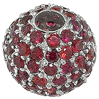 Orange sapphire white gold designer pendant